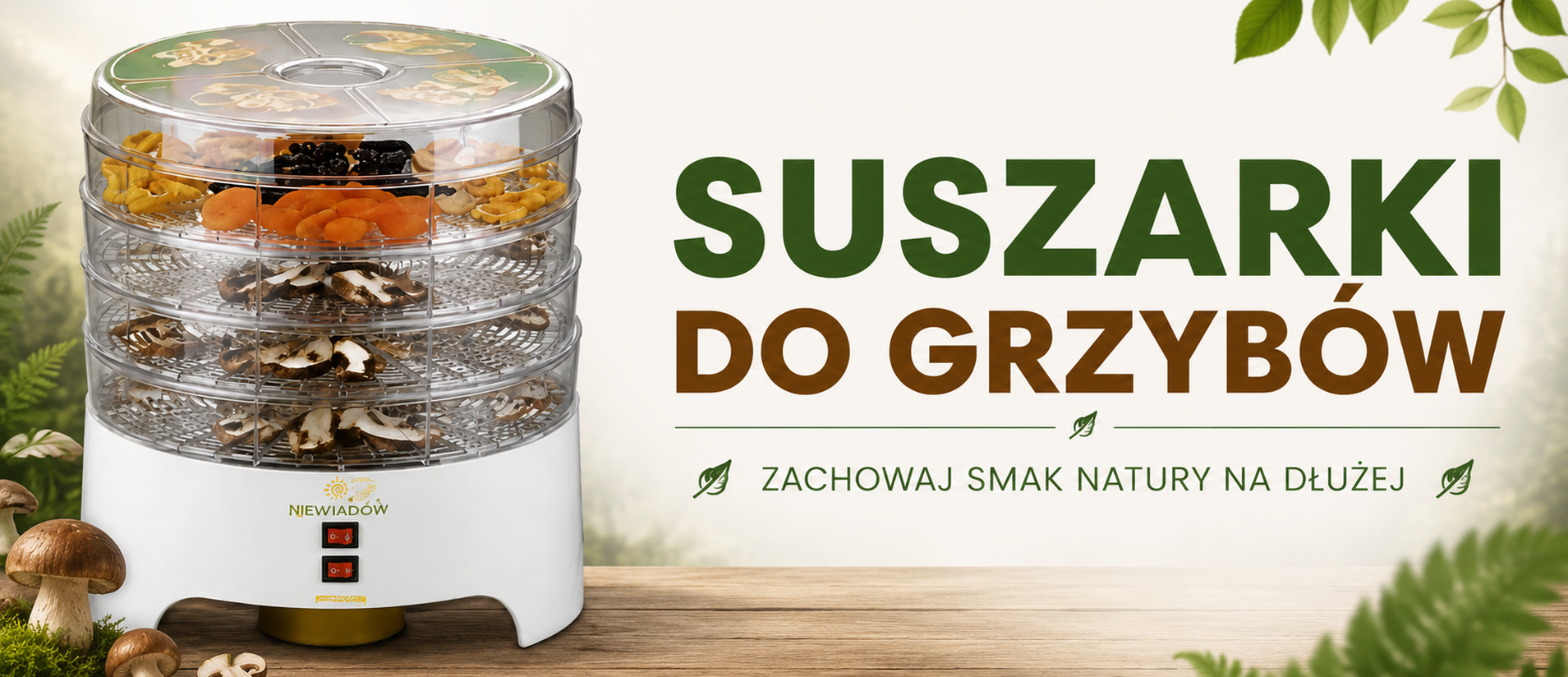 SUSZARKI DO GRZYBÓW