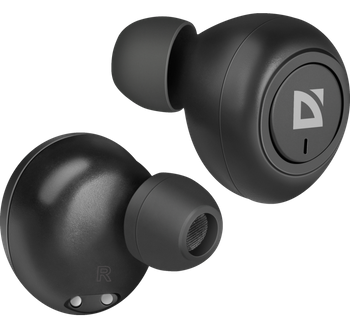 SŁUCHAWKI DEFENDER BLUETOOTH TWINS 638 CZARNE