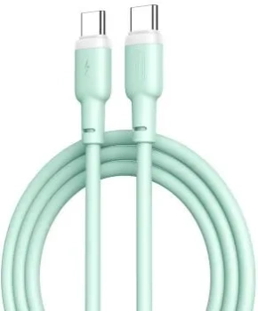 Kabel NB208B XO PD 60W USB-C / USB-C zielony