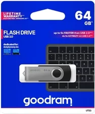 Goodram pendrive 64GB USB 3.0 Twister czarny