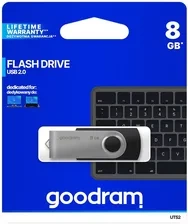 GOODRAM 8GB UTS2 BLACK USB 2.0