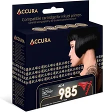 Tusz Accura ink Brother LC985BK czarny zamiennik