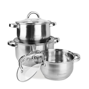 Zestaw garnków MR-2120-6L