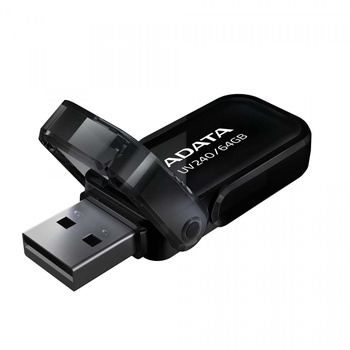 ADATA FLASHDRIVE UV240 64GB  USB 2.0 BLACK