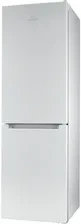 Lodówka Indesit LI8 S1E W z zamrażalnikiem dolnym 189 cm Srebrna