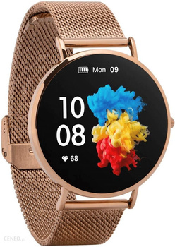 Smartwatch Garett Verona Złoty Stalowy