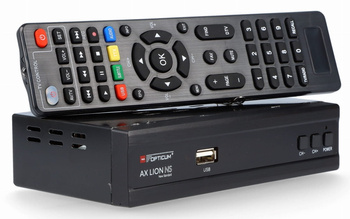 Tuner DVB-T2 Opticum AX LION NS H.265