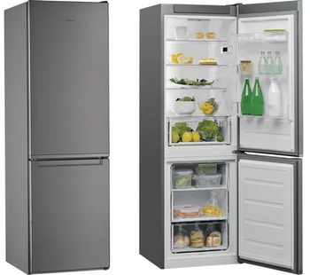 Lodówka WHIRLPOOL W5821EOX2 Srebrna OUTLET