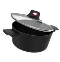 Garnek z kutego aluminium z pokrywką Taurus Best Moments 24cm KCK4024