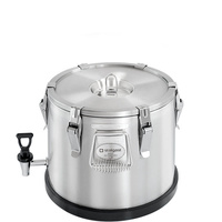 termos stalowy z kranem, V 20 l