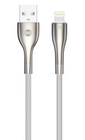 Kabel USB- Lightning FOREVER Sleek 1 m Biały