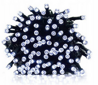 lampki CHOINKOWE LED 200 BIAŁY ZIMNY 13m