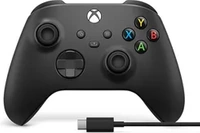 Microsoft Xbox kontroler bezprzewodowy XSX czarny + kabel USB