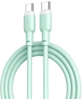 Kabel NB208B XO PD 60W USB-C / USB-C zielony