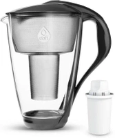Dzbanek Dafi Crystal Classic LED 2L szklany czarny