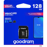 Karta pamięci GoodRam 128GB 100/10 MB/s UHS-I kl. 10