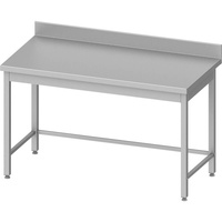 stół przyścienny bez półki 800x600x850 mm skręcany