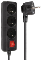 LIBOX PRZEDŁUŻACZ 5M 3GN+0+WYŁ. LB-0081-5 czarny