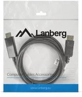 Lanberg kabel displayport  (m) v1.1->hdmi (m) 1.8m